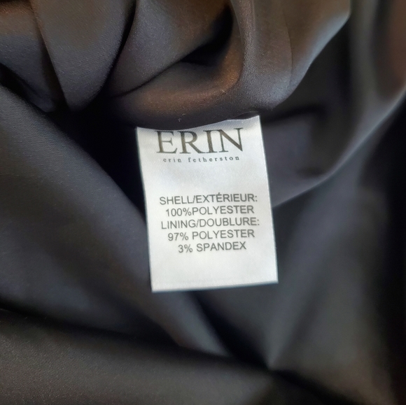 LAST CHANCE Erin Fetherston Winnie bow gold dot pocket dress 4 - Picture 8 of 10